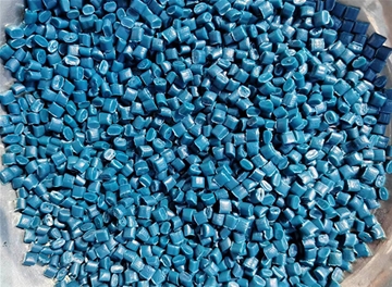 HDPE blue barrel pellet